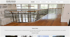 Desktop Screenshot of demirdekor.com